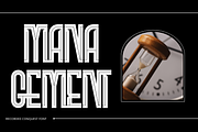 RECORDED CONQUEST - CONDENSED FONT, a Sans Serif Font by 177Studio (Thumbnail 4 of 8)