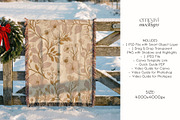 Woven Blanket Mockup, a Household Mockup by EmpaviMockups (Thumbnail 7 of 7)
