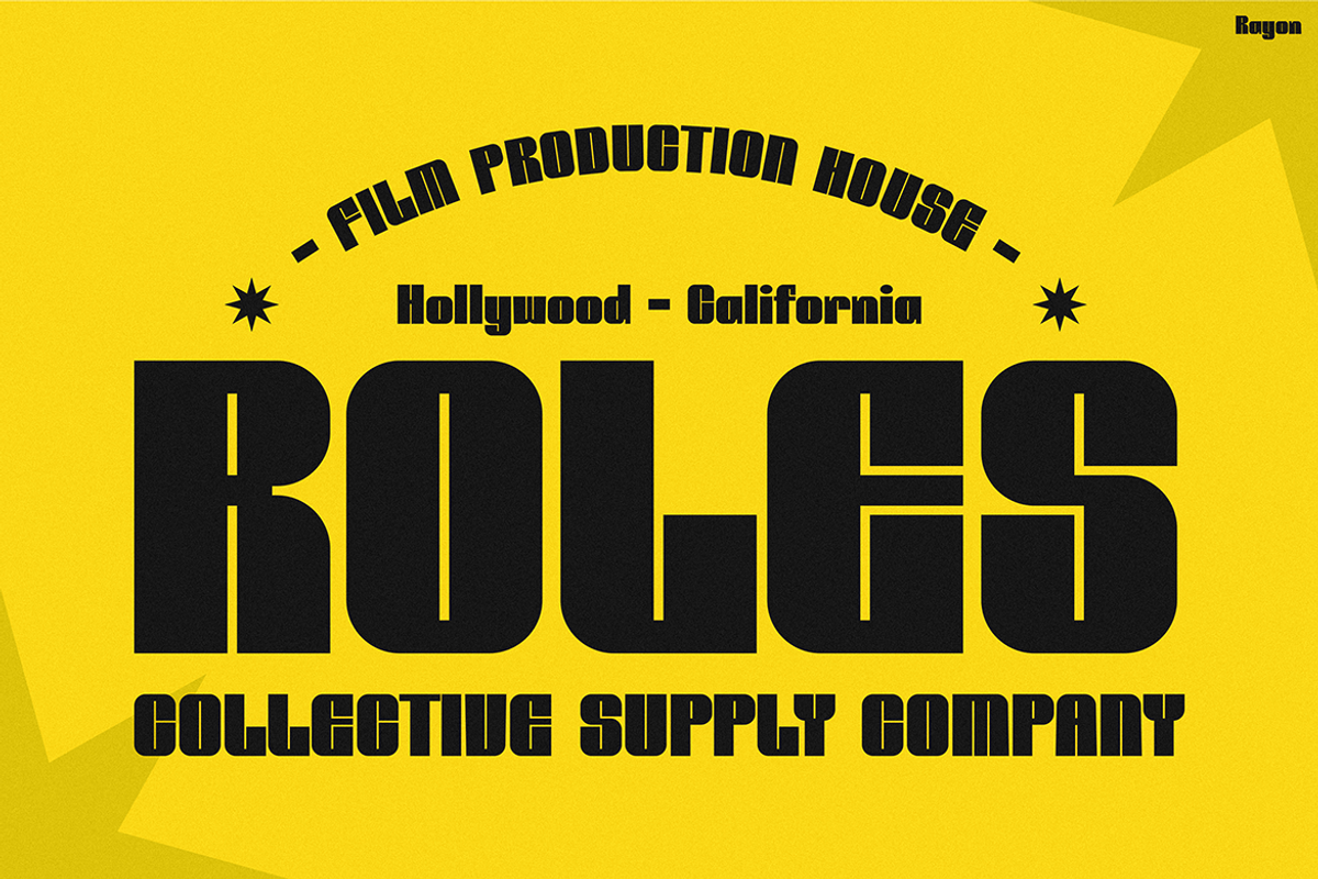 RAYON, a Sans Serif Font by Pinisi ART (Photo 4 of 10)