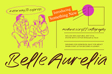 Belle Aurelia Modern Script