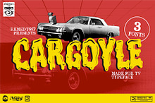 Cargoyle - Made for TV Typeface
