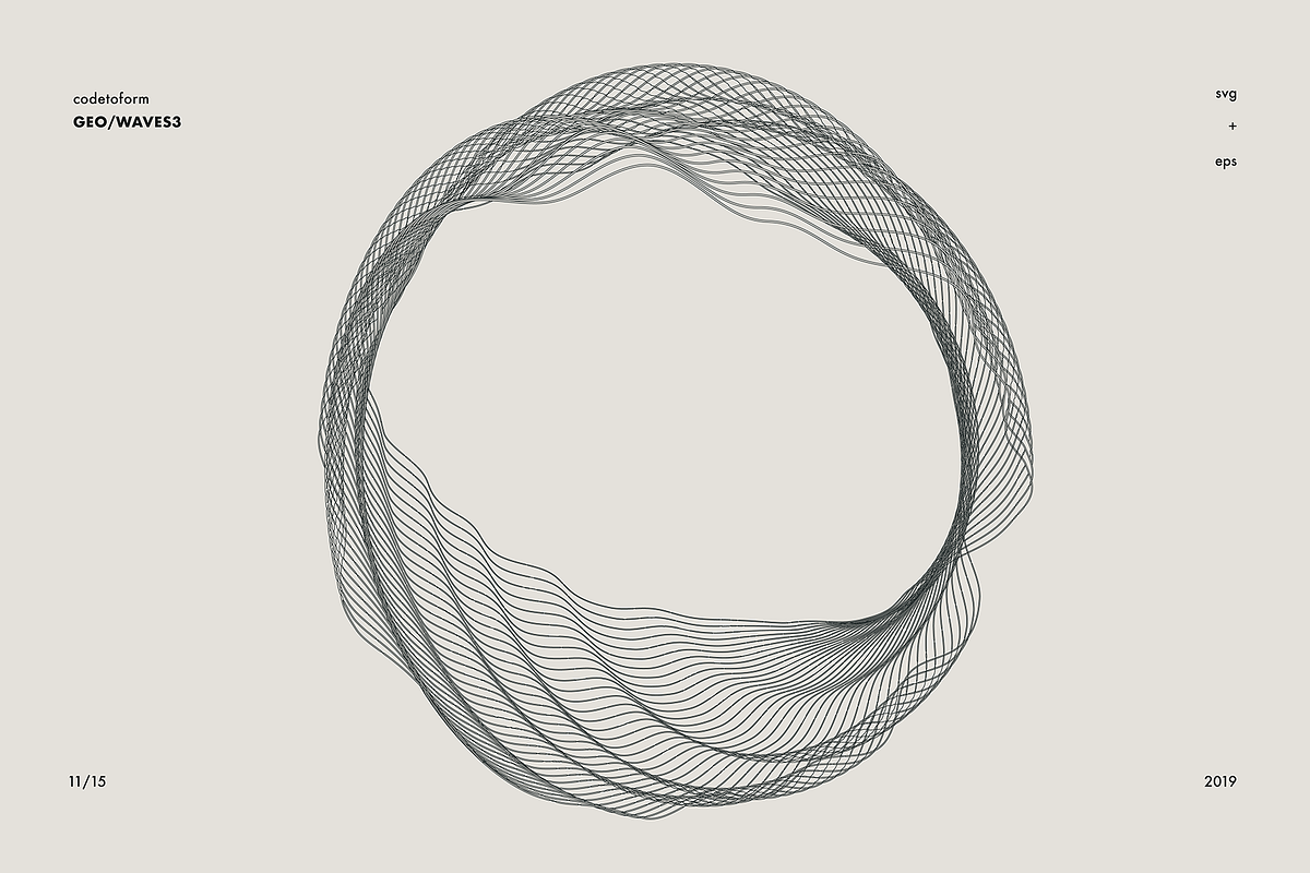 GEO_WAVES3 Vector Pack, a Background Graphic by codetoform (Photo 12 of 17)