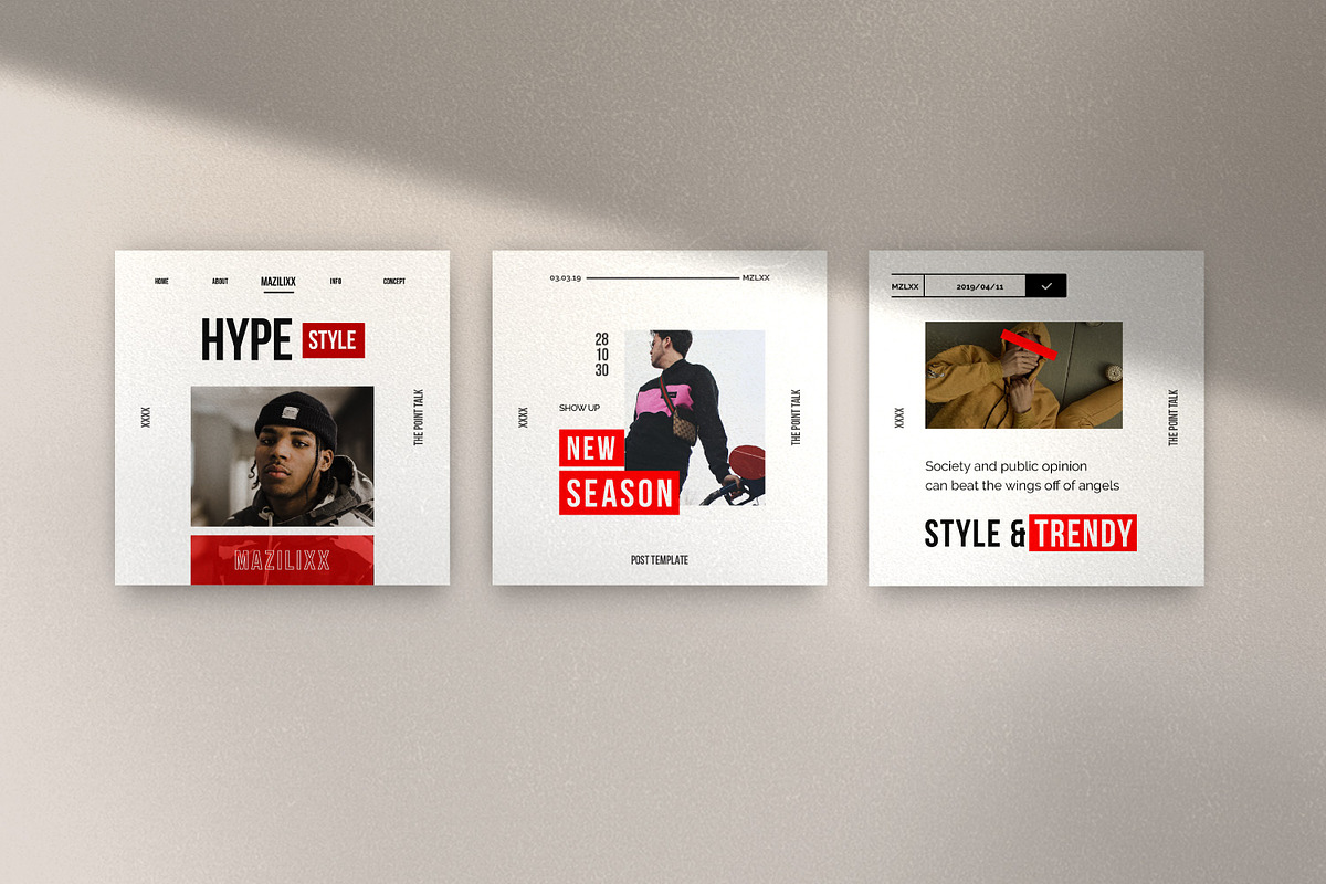 MAZILLAX - Social Media Kit Bundle, a Social Media Template by Dirtytemp Studio (Photo 12 of 14)