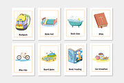 Printable Chore Clip Art Cards, a Card Template by svetodesign (Thumbnail 2 of 9)