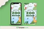 Playful Zoo Welcome for Social Media, a Social Media Template by TemplateCastleStore (Thumbnail 2 of 3)