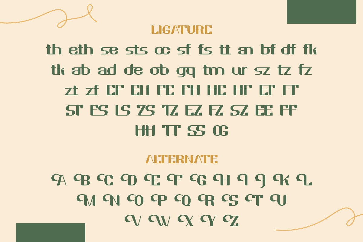 Krofi - Retro Display Font, a Sans Serif Font by trabaskriya (Photo 3 of 8)