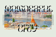 Mornek - Experimental Typeface, a Blackletter Font by Lettramina Studio (Thumbnail 5 of 10)