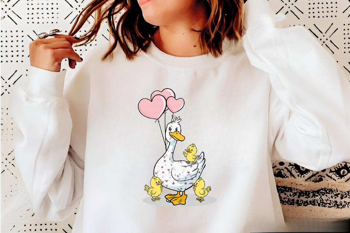 Mama Goose Mother’s Day Clipart Bund, an Illustration by SVGArt (Photo 7 of 9)