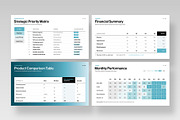 Table Infographic Presentation, a Presentation Template by BrandPacks (Thumbnail 4 of 7)