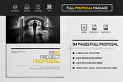 Full Proposal Package Template, a Stationery Template by Mastergfx (Thumbnail 1 of 32)