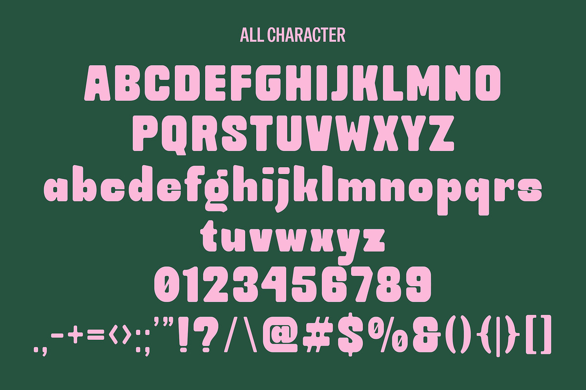 DT Youthy Bold, a Sans Serif Font by Dryy.type (Photo 5 of 8)
