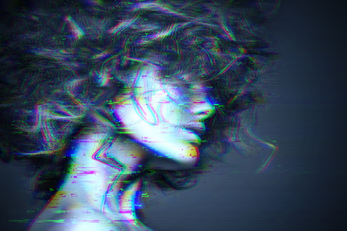 Glitch Photoshop Action, an Action Add-On by designvillage (Photo 8 of 11)