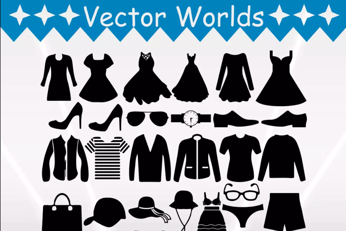 Clothes Svg, Dress Svg, an Object Graphic by VectorWorlds (Photo 2 of 3)