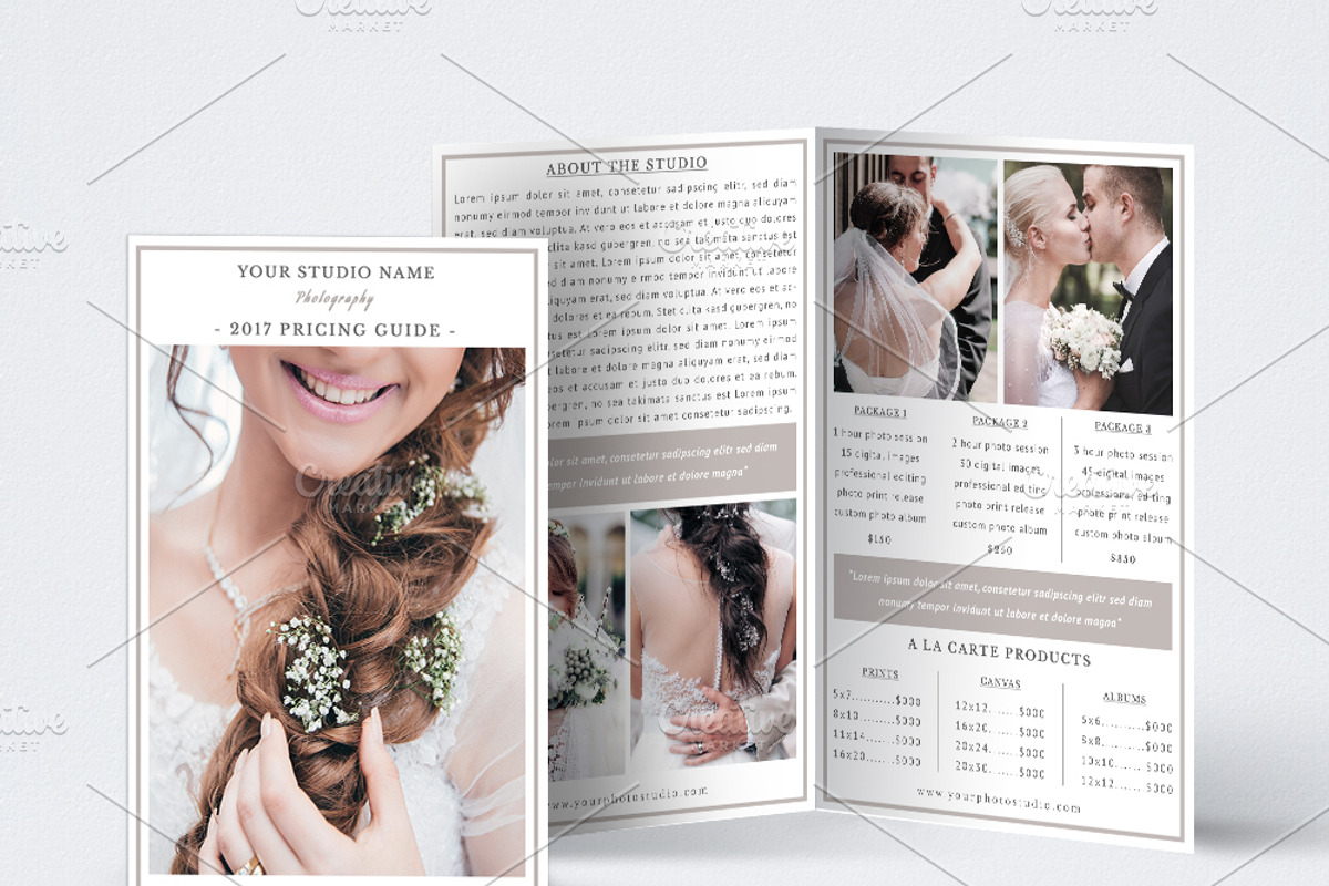 Photography Bifold Brochure Template, a Brochure Template by NM-Design-Studio (Photo 3 of 3)