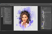 Aura Bloom Portraits PS Script, an Action Add-On by MRI STUDIO (Thumbnail 3 of 24)