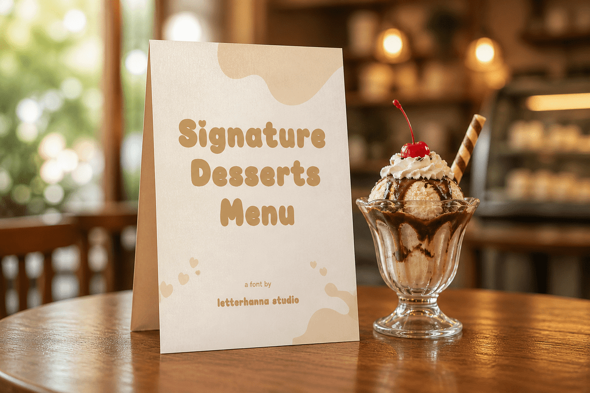 Gojiberry Quibble Font, a Sans Serif Font by Letterhanna Studio (Photo 4 of 9)