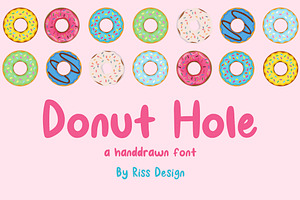 RD Donut Hole - Round Font