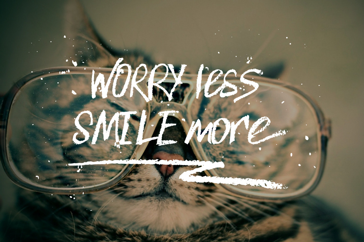 Nameless typeface, a Script Font by Anna Ivanir (Photo 6 of 9)