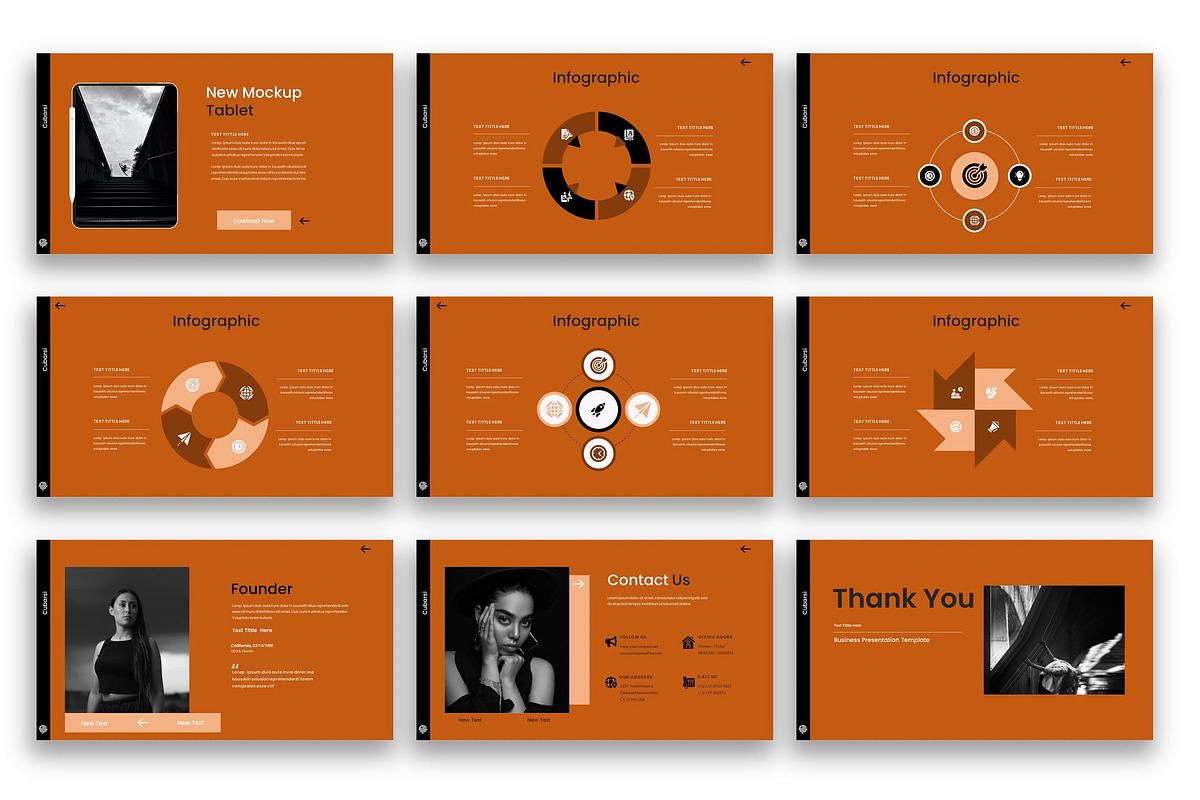 Cubarsi-Business PowerPoint Template, a Presentation Template by kreatifreya (Photo 4 of 5)