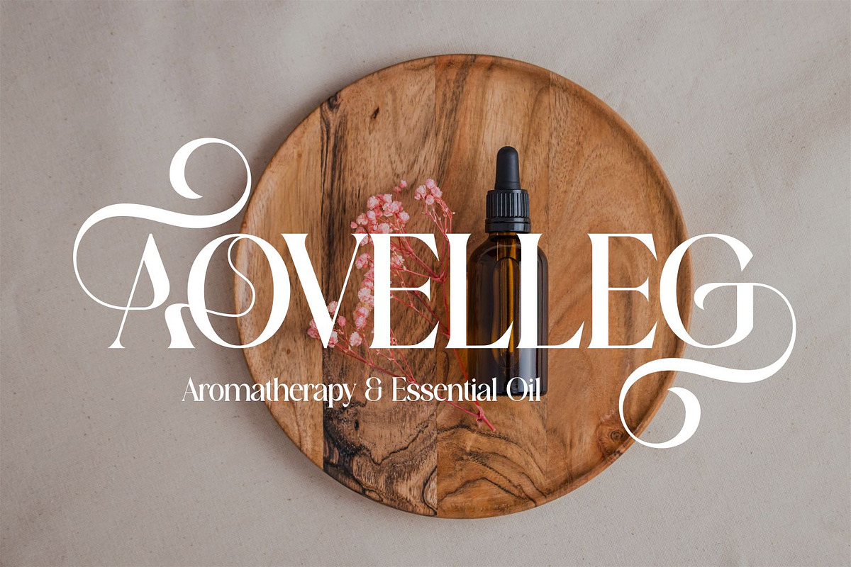Roses Smyth Elegant Font, a Serif Font by Haps Space (Photo 3 of 15)