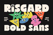 CS Risgard – Bold Sans Font, a Sans Serif Font by Craft Supply Co. (Thumbnail 1 of 8)