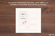 Christmas Card Holder SVG Bundle, a Decorative Illustration by svgocean (Thumbnail 9 of 15)