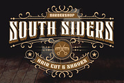 Black Slider a Layering Dark Display, a Blackletter Font by Blankids Studio (Thumbnail 2 of 9)