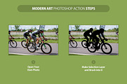 Modern Art Photoshop Action, an Action Add-On by AndriyFM (Thumbnail 2 of 20)