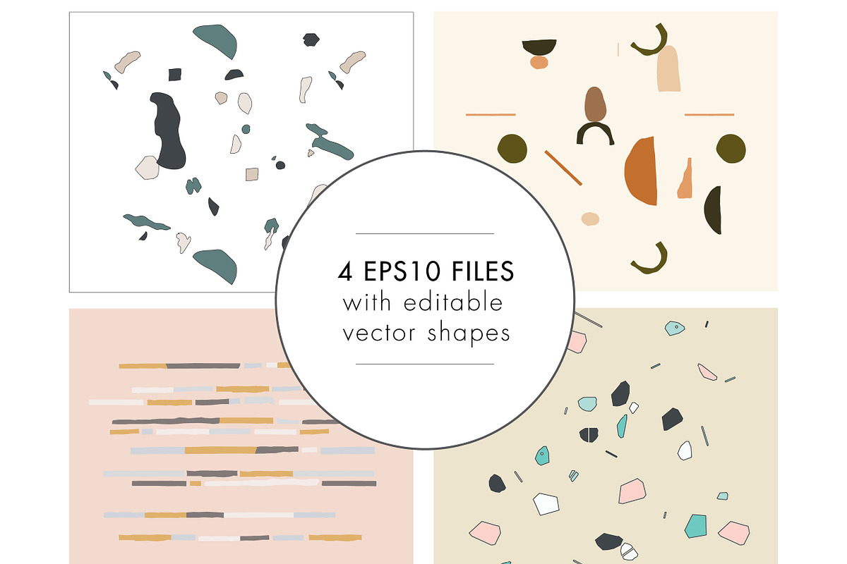 Shapes for Days VOL II, a Pattern Graphic by Studio.lize (Photo 3 of 6)