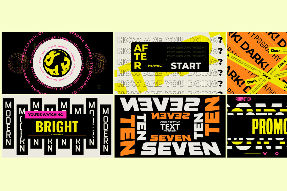 Text Typography, a Templates & Theme by HenlyFx (Photo 1 of 2)