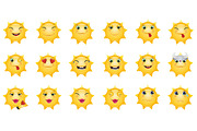 Sun Emoticons, an Emoji Icon by land art (Thumbnail 13 of 13)