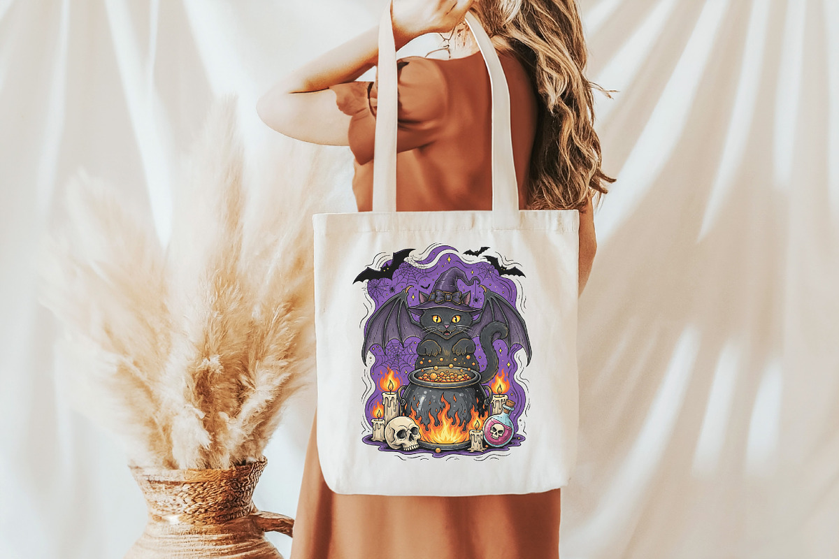 Black Cat Png,Halloween Png, Spooky, an Illustration by DreamCafeArt (Photo 6 of 7)
