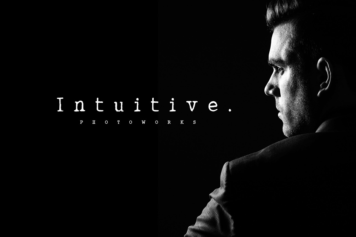 Intuitive - Typewriter Font preview 2