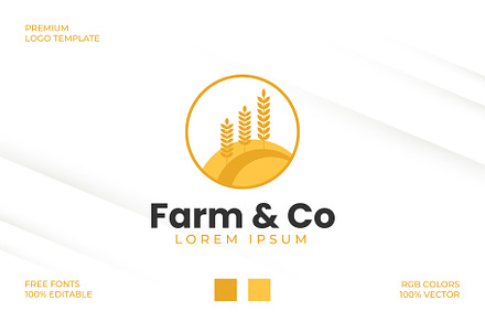Agriculture & Farming Logo Template