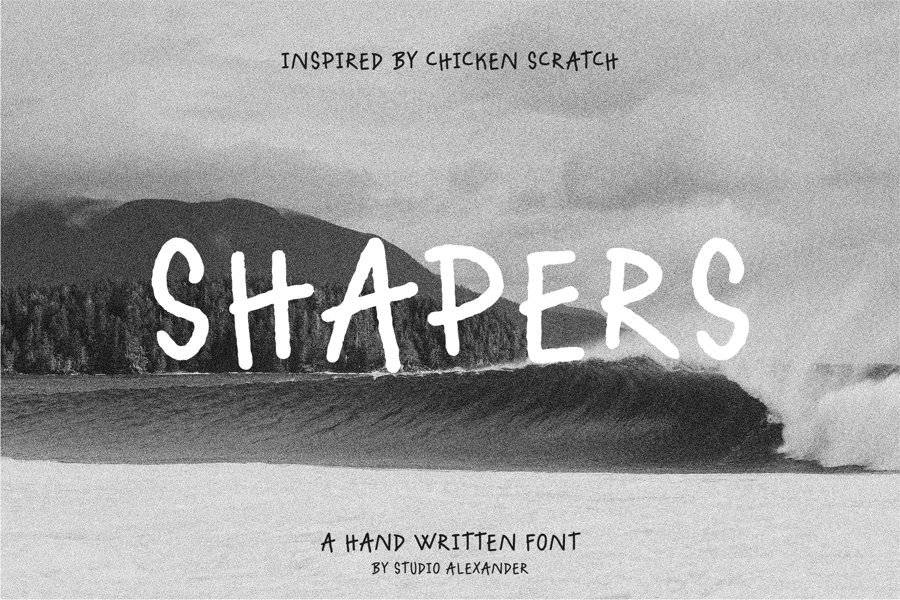 Shapers Font by Studio Alexander  Creative Market