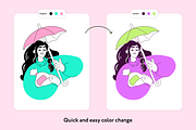 Plaksy Business Illustrations, a Finance Illustration by Welovegraphics (Thumbnail 5 of 7)