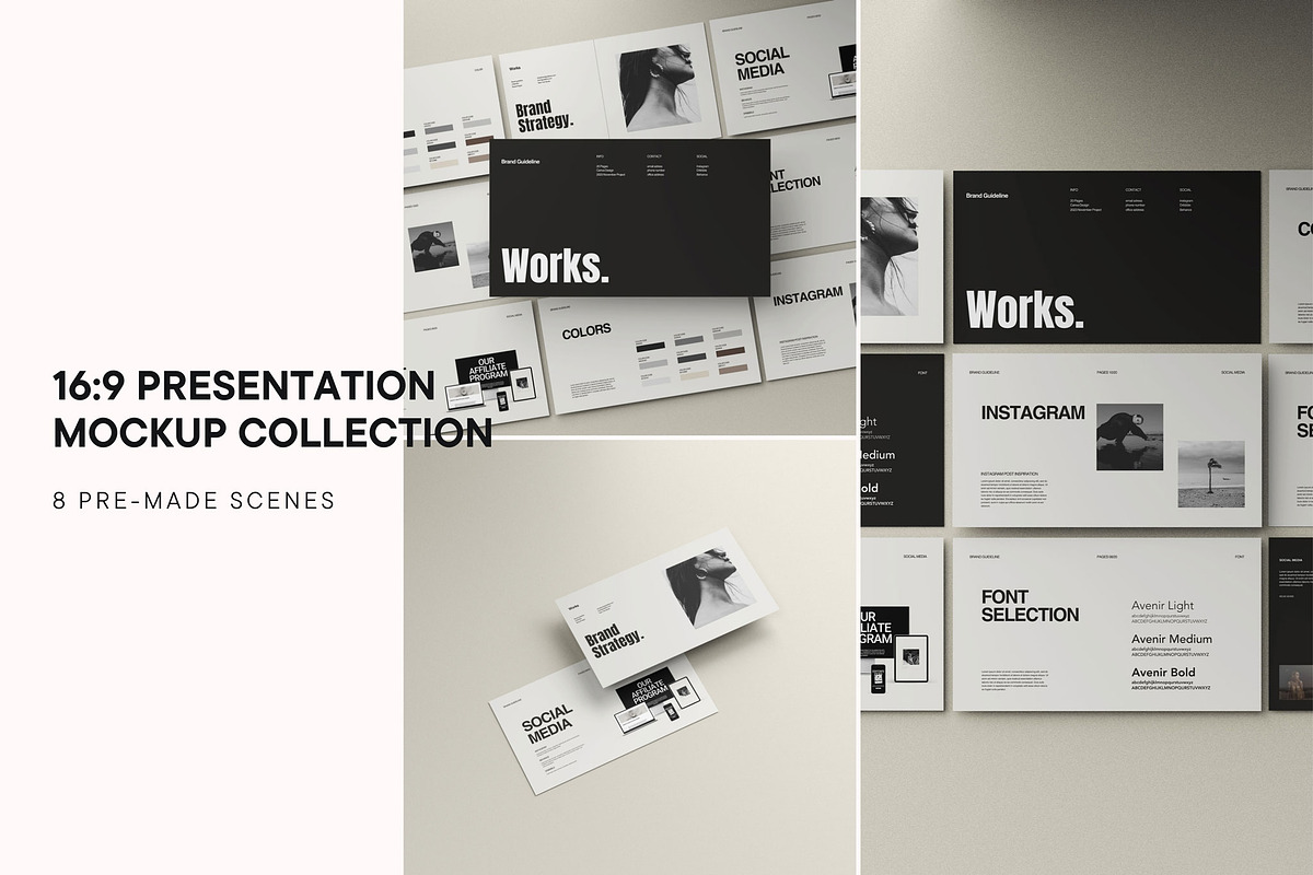16:9 Mockup Collection, a Mac Mockup by Mockup Line (Photo 1 of 10)