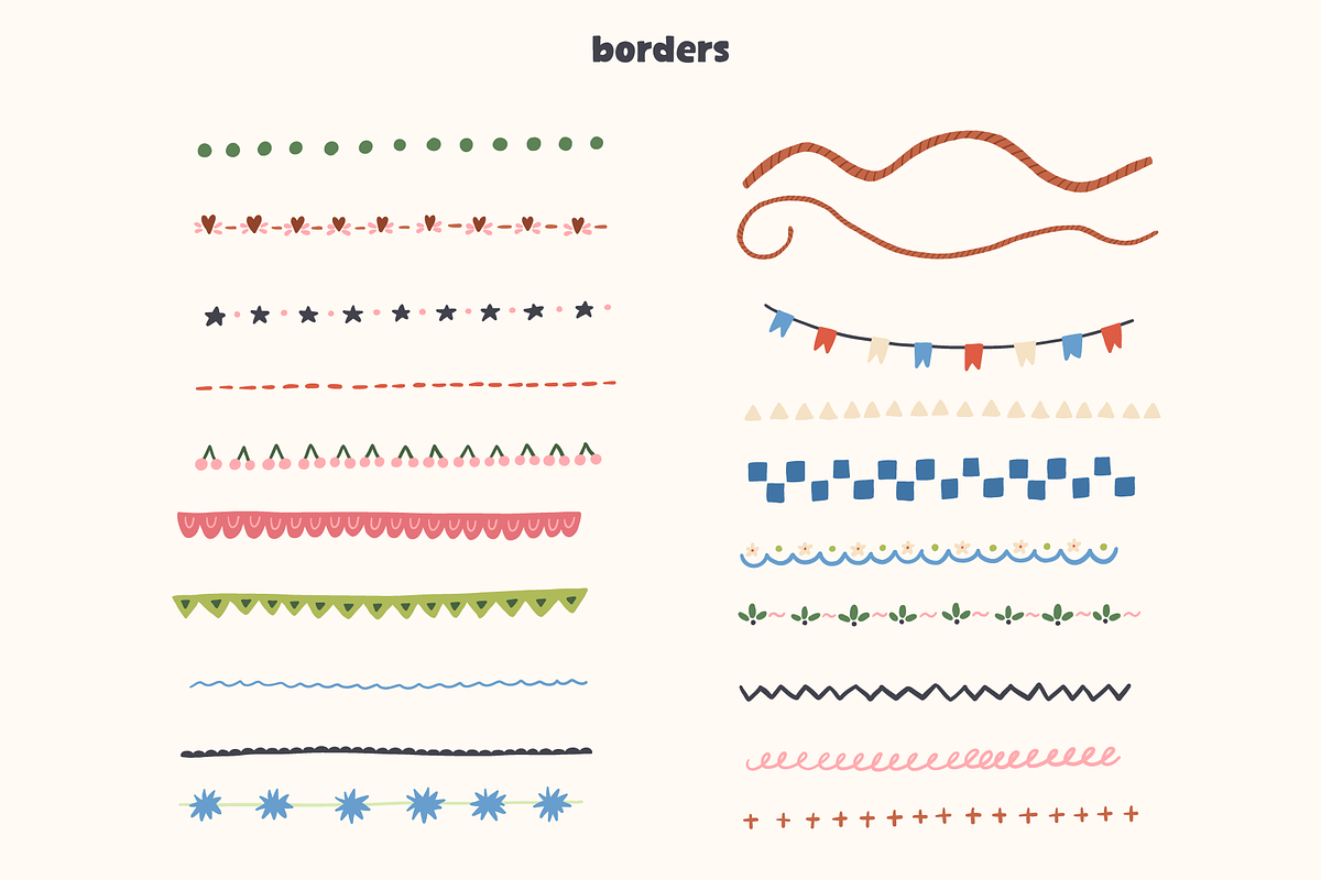 Sweet Western Collection. Vector, an Object Illustration by Digitaliya (Photo 7 of 10)