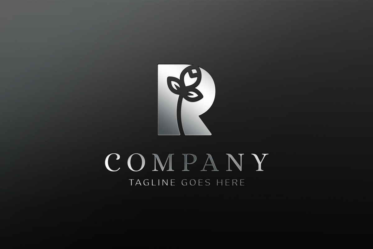 Eco Letter R Logo, a Branding & Logo Template by C_Monica (Photo 2 of 3)