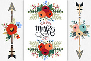 Hand Drawn Flower Patterns, a Pattern Graphic by Dasha_D (Thumbnail 6 of 8)