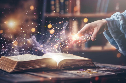 Magical Book of Spells, a Photo by Mashimara