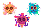Skulls Vector Illustration, a Healthcare Illustration by Noires (Thumbnail 7 of 7)