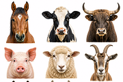 Wild Animals Illustration Clipart, an Animal Illustration by Wowly Design (Thumbnail 7 of 20)