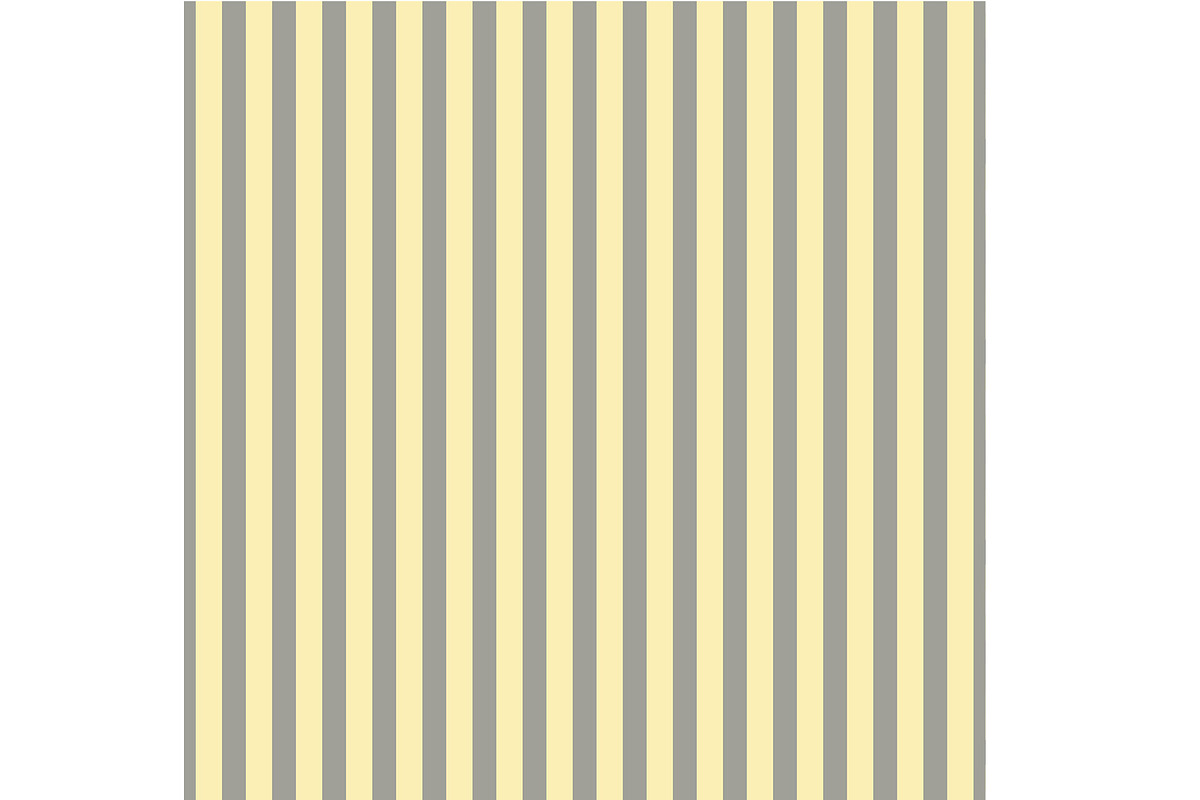 Butter Yellow and Grey Stripe 2, a Pattern Graphic by Sharon Schwalbe (Photo 6 of 6)