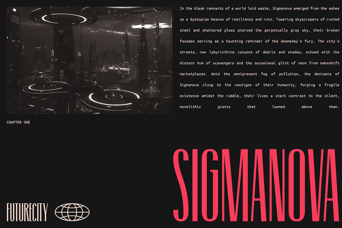 Gestralda - A Dystopian Future Fonts, a Sans Serif Font by Ian Irwanwismoyo (Photo 7 of 10)