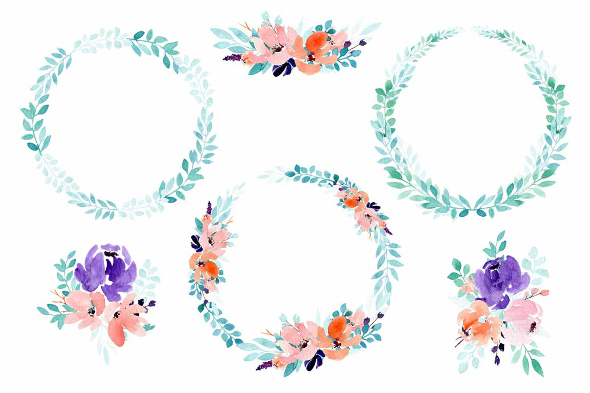 Summer Breeze - Watercolor flowers, an Illustration by MariePierLaf (Photo 4 of 5)