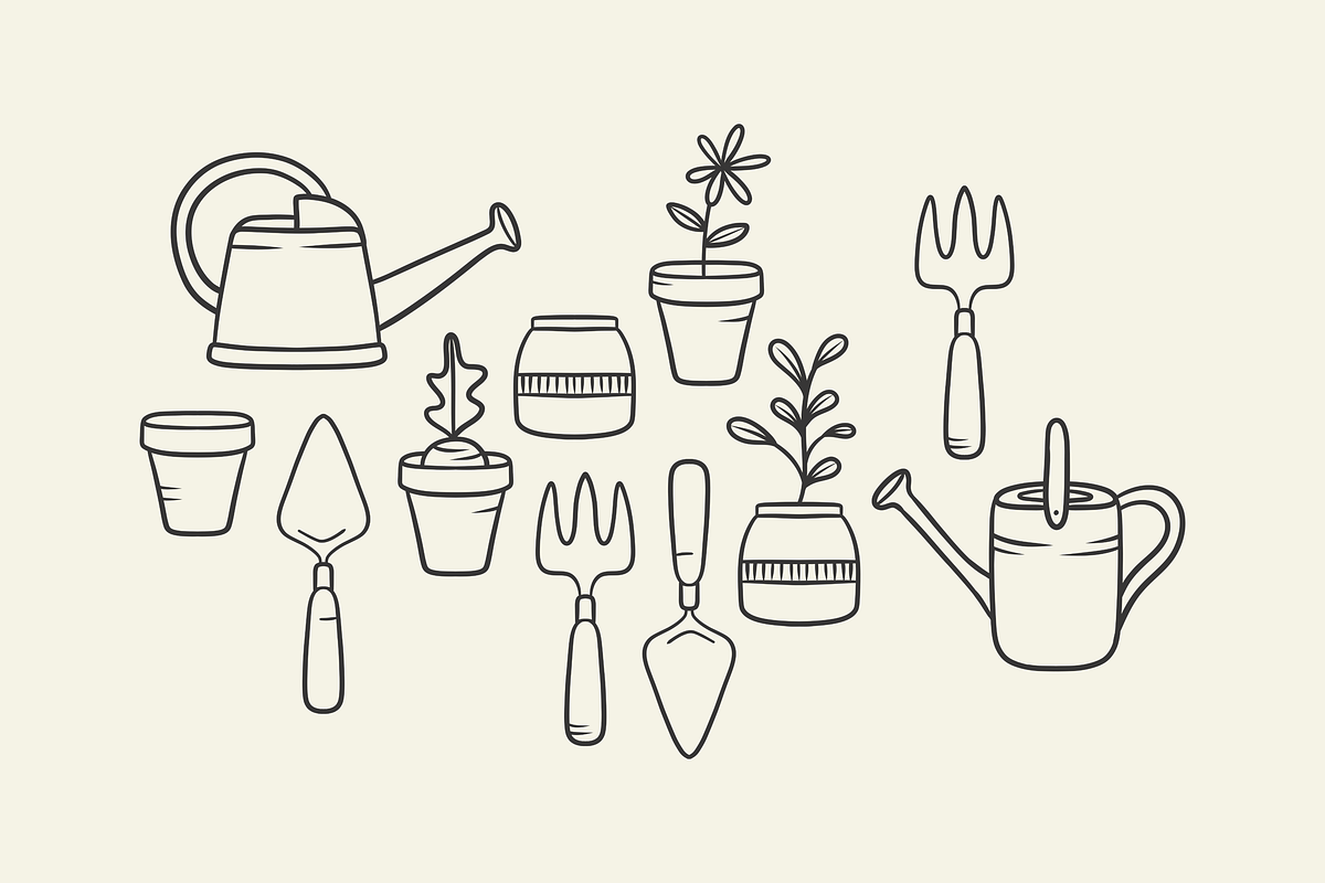Hand Drawn Spring Illustrations, an Illustration by HonestiesPrintS (Photo 2 of 7)