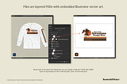 Long Sleeve T-shirt Mockups, a Shirt Mockup by Komet & Flicker (Thumbnail 11 of 12)