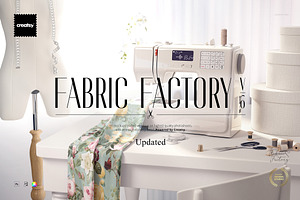 Fabric Factory V.6 Mockup Bundle