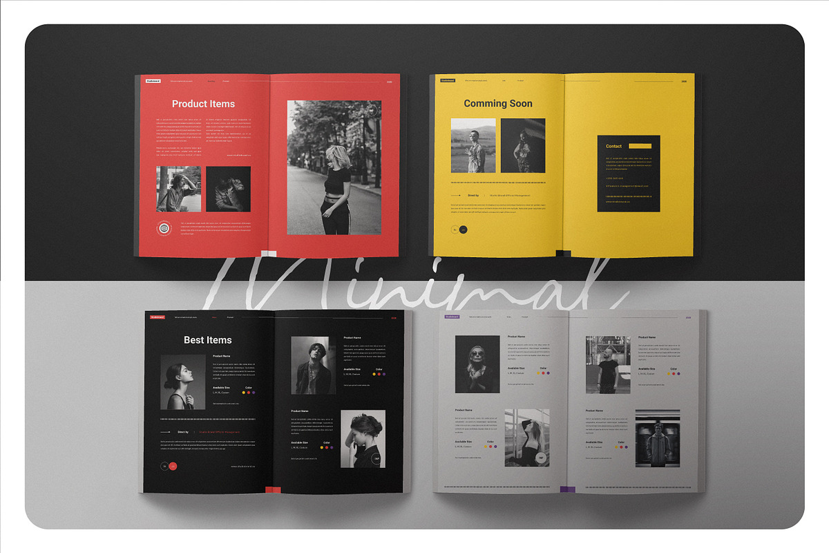 Influencers Business Brand, a Magazine Template by Typetemp Studio